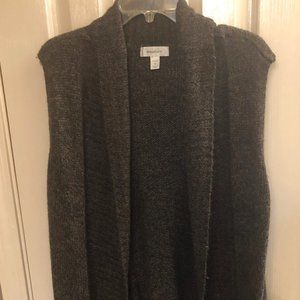 Dress Barn 2X sleeveless duster Sweater